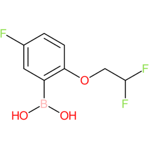 [2-(2,2-difluoroethoxy)-5-fluorophenyl]boronic acid