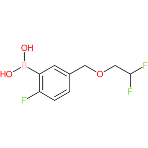 (5-[(2,2-difluoroethoxy)methyl]-2-fluorophenyl)boronic acid