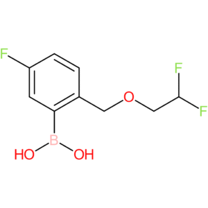 (2-[(2,2-difluoroethoxy)methyl]-5-fluorophenyl)boronic acid