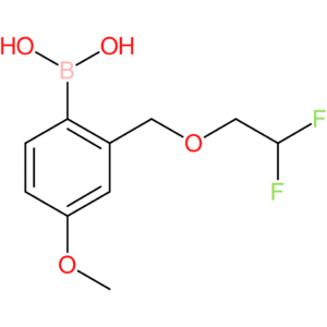 (2-[(2,2-difluoroethoxy)methyl]-4-methoxyphenyl)boronic acid