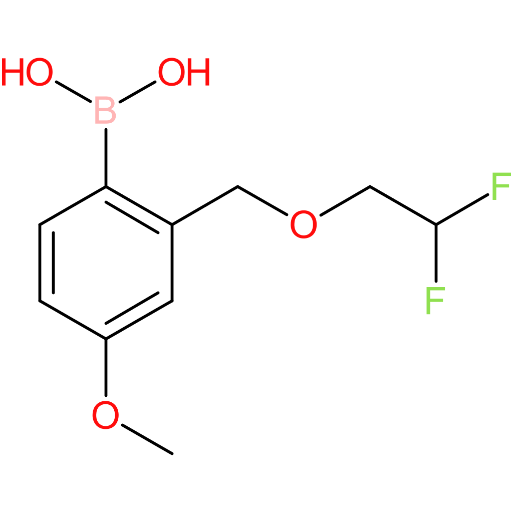 (2-[(2,2-difluoroethoxy)methyl]-4-methoxyphenyl)boronic acid