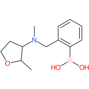 (2-([methyl(2-methyloxolan-3-yl)amino]methyl)phenyl)boronic acid