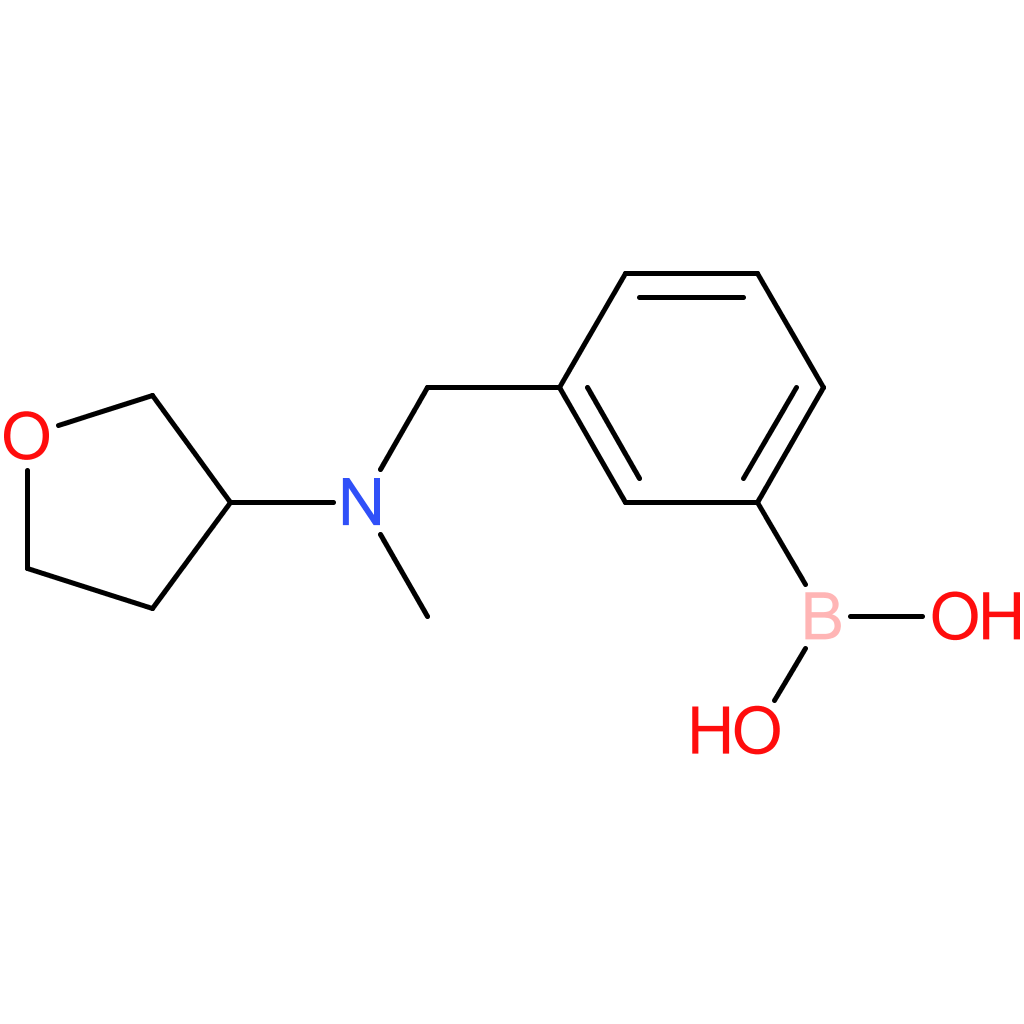 (3-([methyl(oxolan-3-yl)amino]methyl)phenyl)boronic acid