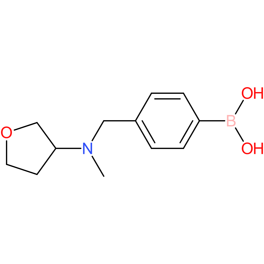 (4-([methyl(oxolan-3-yl)amino]methyl)phenyl)boronic acid