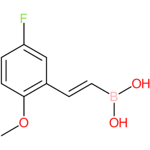 (E)-(5-fluoro-2-methoxystyryl)boronic acid
