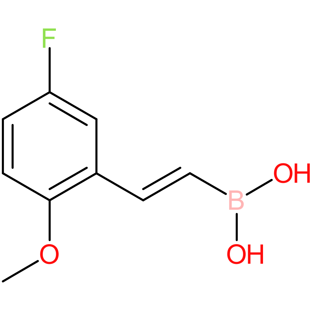(E)-(5-fluoro-2-methoxystyryl)boronic acid