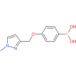 (4-[(1-methyl-1h-pyrazol-3-yl)methoxy]phenyl)boronic acid