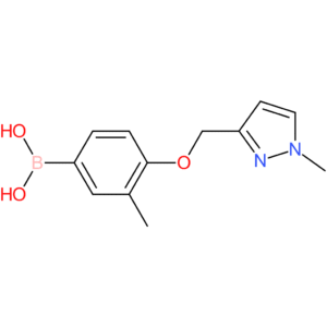 (3-methyl-4-[(1-methyl-1h-pyrazol-3-yl)methoxy]phenyl)boronic acid