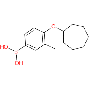 [4-(cycloheptyloxy)-3-methylphenyl]boronic acid
