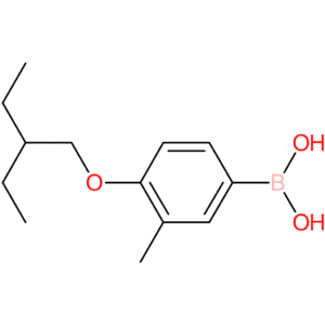 [4-(2-ethylbutoxy)-3-methylphenyl]boronic acid