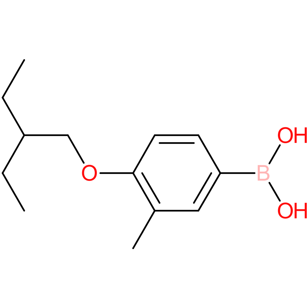 [4-(2-ethylbutoxy)-3-methylphenyl]boronic acid