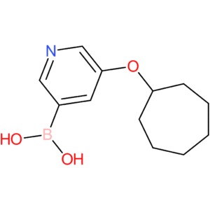 [5-(cycloheptyloxy)pyridin-3-yl]boronic acid