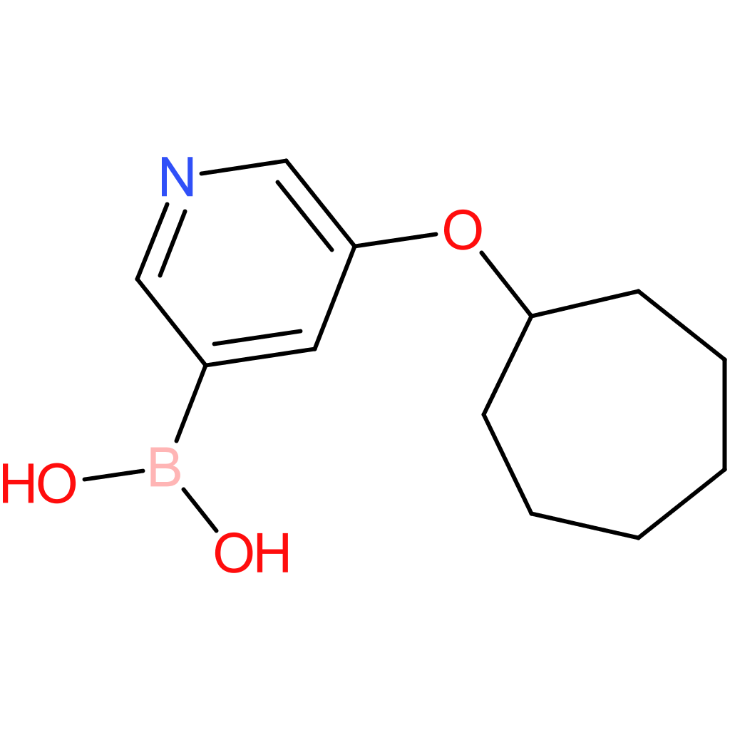 [5-(cycloheptyloxy)pyridin-3-yl]boronic acid