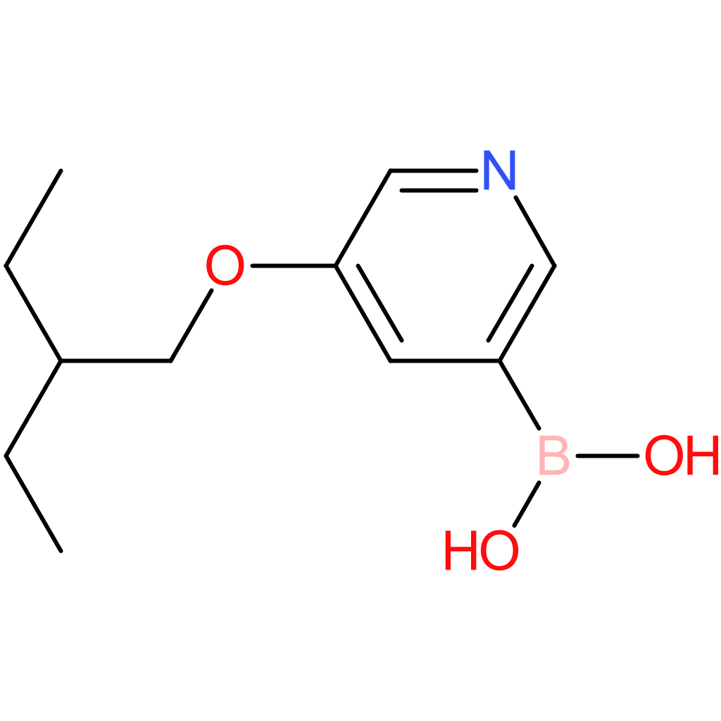 [5-(2-ethylbutoxy)pyridin-3-yl]boronic acid