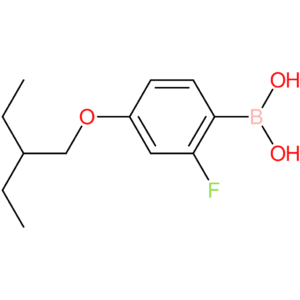 [4-(2-ethylbutoxy)-2-fluorophenyl]boronic acid