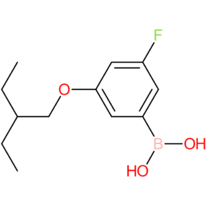 [3-(2-ethylbutoxy)-5-fluorophenyl]boronic acid