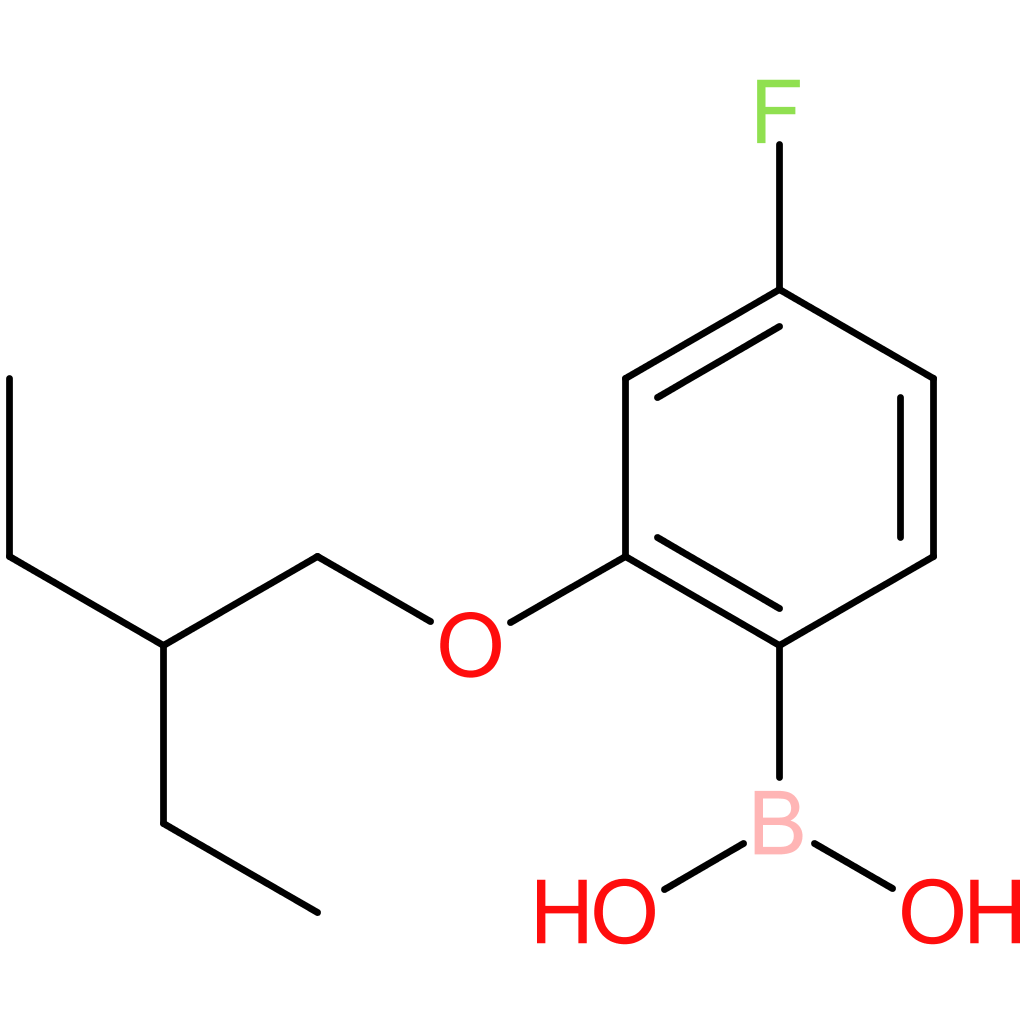[2-(2-ethylbutoxy)-4-fluorophenyl]boronic acid
