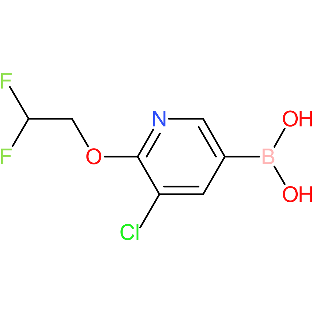 3-chloro-2-(2,2-difluoroethoxy)pyridine-5-boronic acid