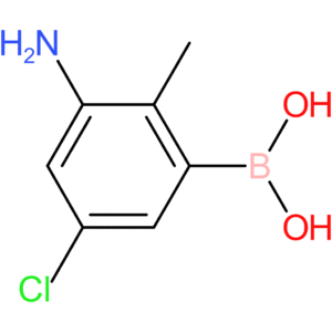 (3-amino-5-chloro-2-methylphenyl)boronic acid