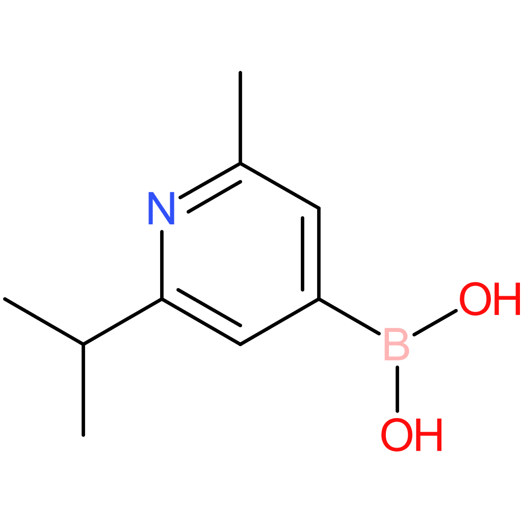 2-methyl-6-(iso-propyl)pyridine-4-boronic acid