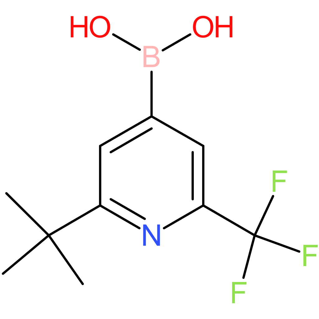 2-(tert-butyl)-6-(trifluoromethyl)pyridine-4-boronic acid