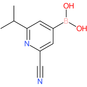 2-(iso-propyl)-6-cyanopyridine-4-boronic acid