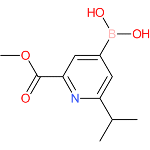 [2-(methoxycarbonyl)-6-(iso-propyl)pyridin-4-yl]boronic acid