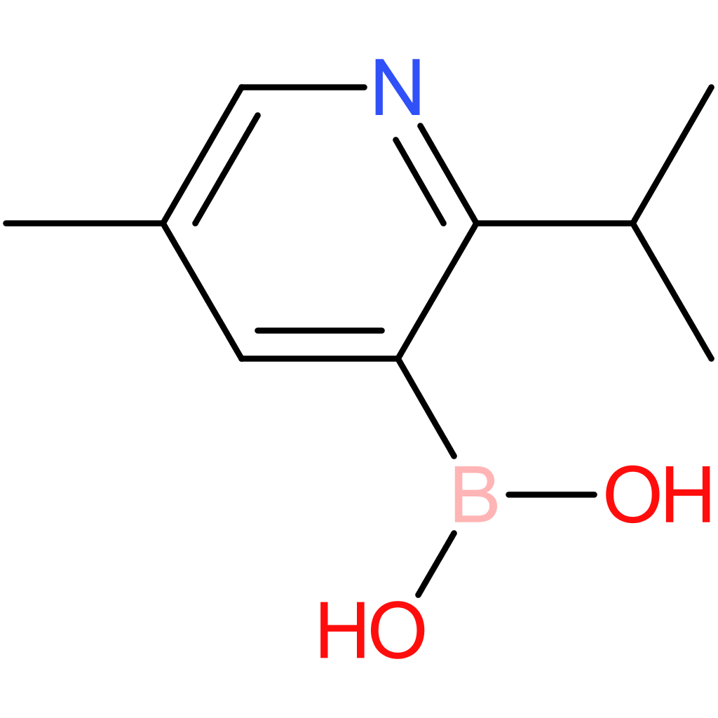 5-methyl-2-(iso-propyl)pyridine-3-boronic acid