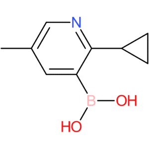 5-methyl-2-(cyclopropyl)pyridine-3-boronic acid