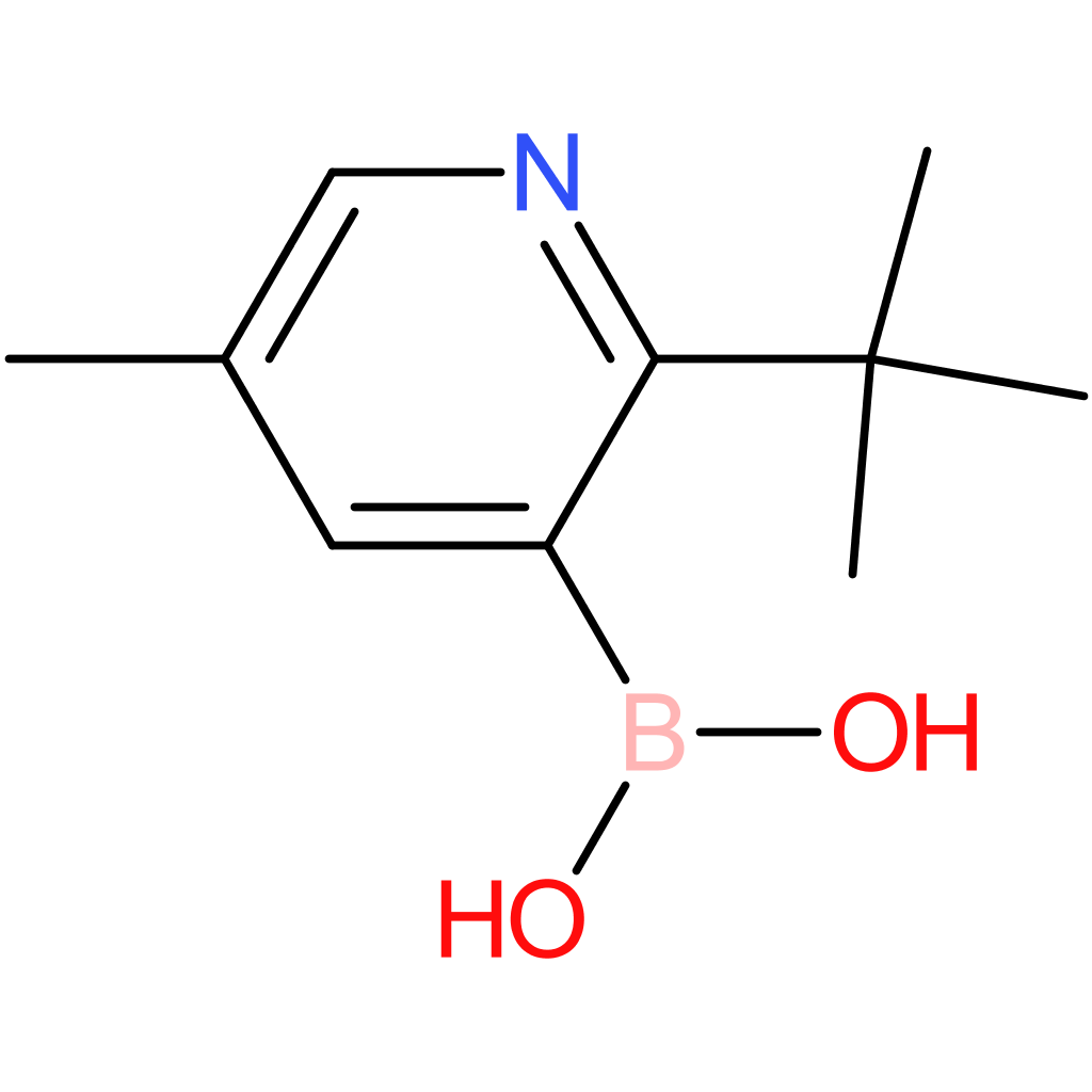 5-methyl-2-(tert-butyl)pyridine-3-boronic acid