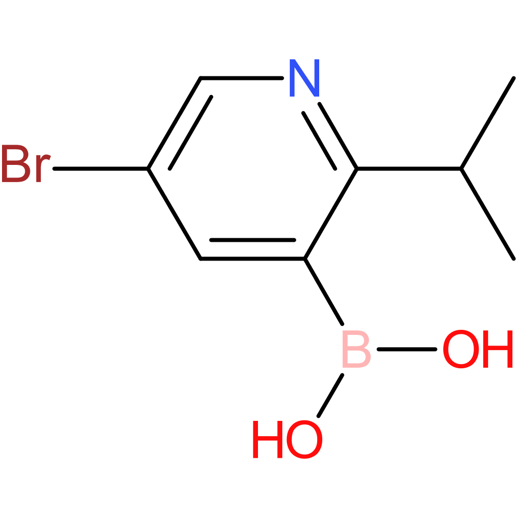 5-bromo-2-(iso-propyl)pyridine-3-boronic acid