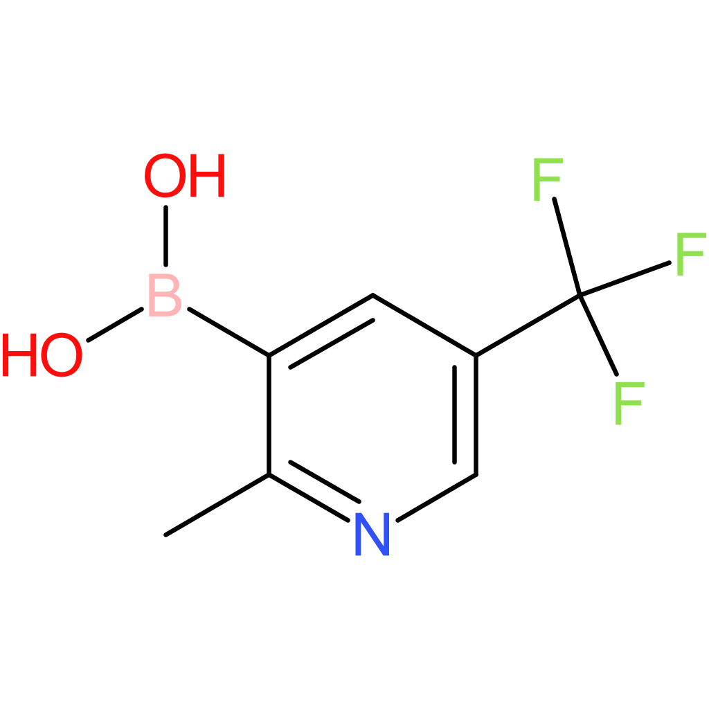 2-methyl-5-(trifluoromethyl)pyridine-3-boronic acid