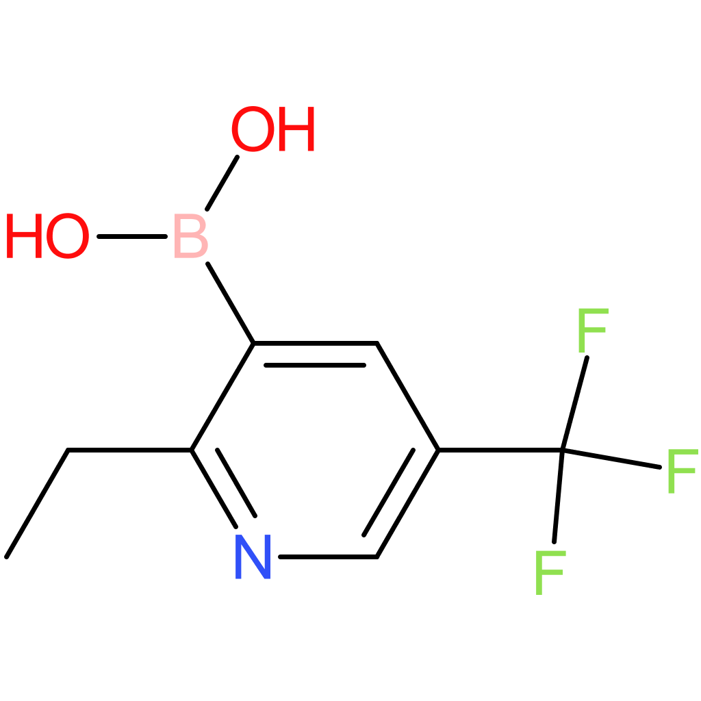2-ethyl-5-(trifluoromethyl)pyridine-3-boronic acid