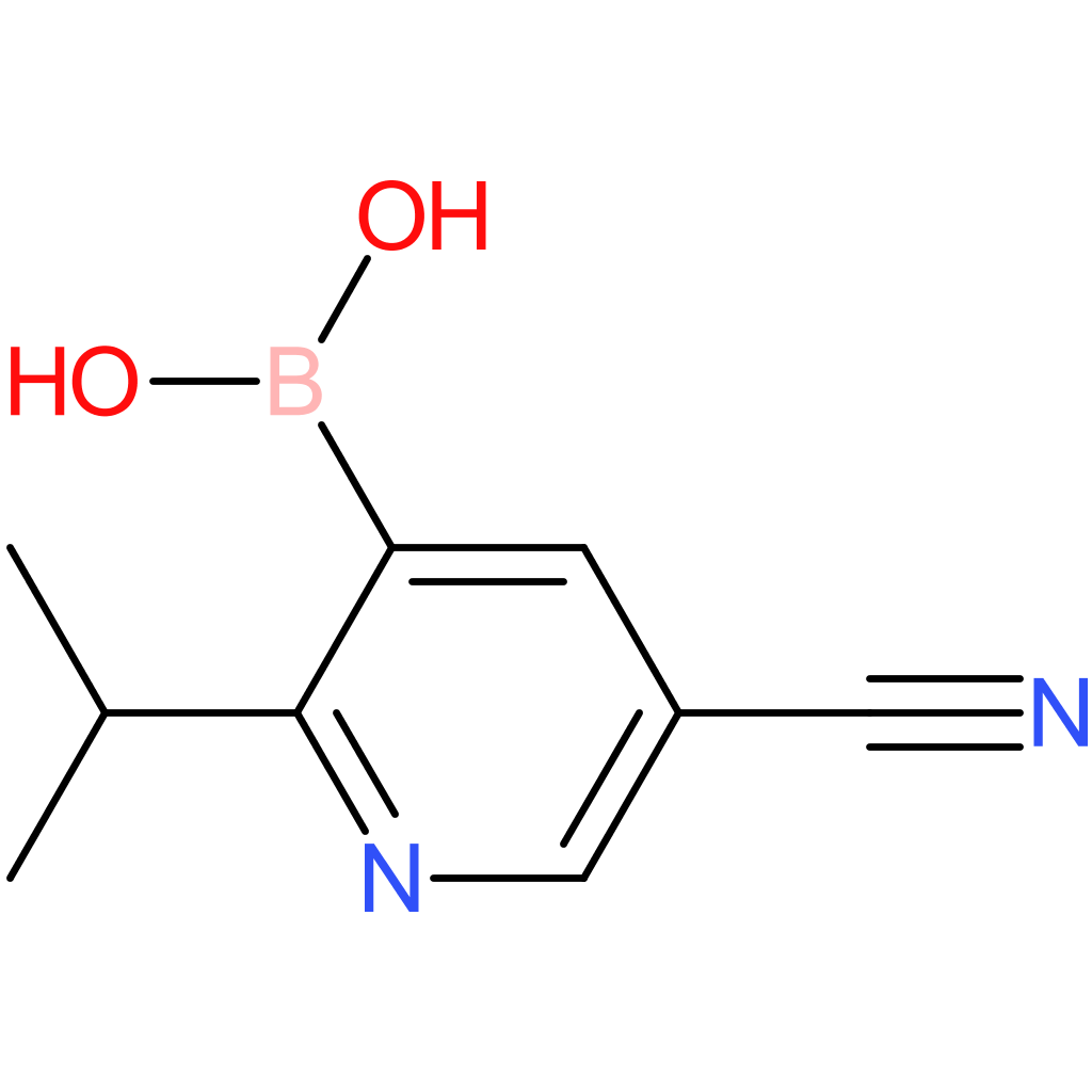 2-(iso-propyl)-5-cyanopyridine-3-boronic acid
