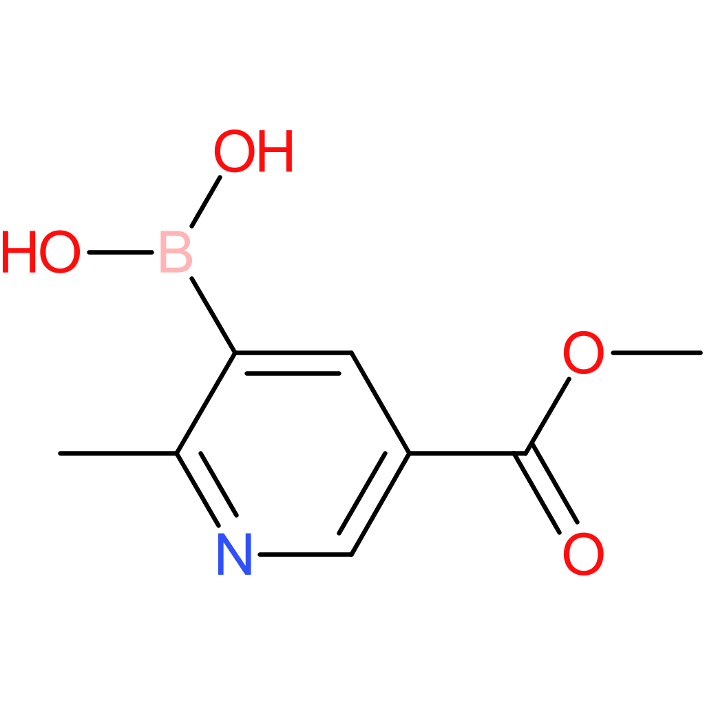 2-methyl-5-(methoxycarbonyl)pyridine-3-boronic acid