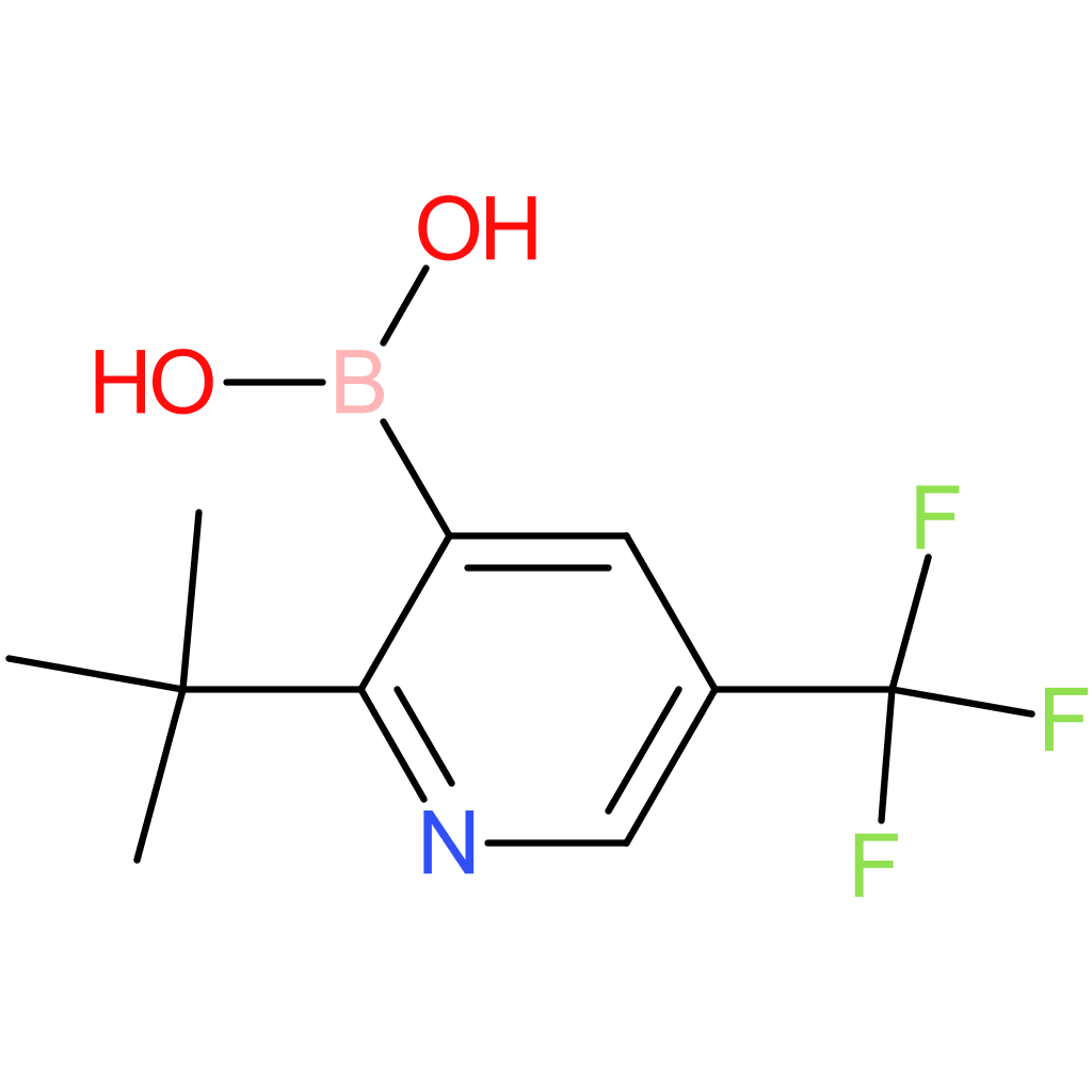 2-(tert-butyl)-5-(trifluoromethyl)pyridine-3-boronic acid