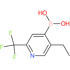 5-ethyl-2-trifluoromethylpyridine-4-boronic acid