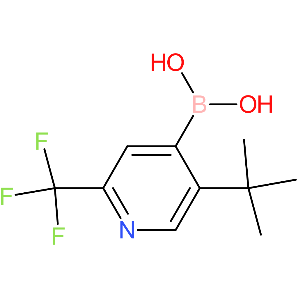 5-(tert-butyl)-2-trifluoromethylpyridine-4-boronic acid