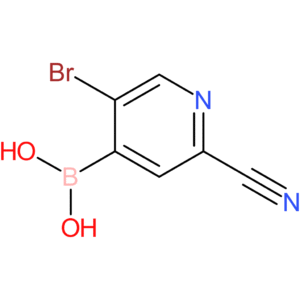 5-bromo-2-cyanopyridine-4-boronic acid