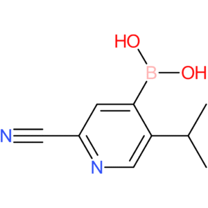 5-(iso-propyl)-2-cyanopyridine-4-boronic acid