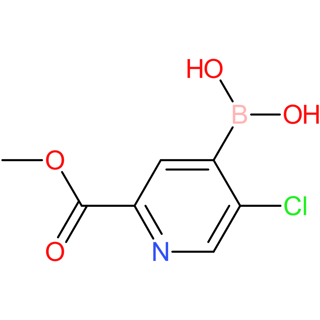5-chloro-2-(methoxycarbonyl)pyridine-4-boronic acid