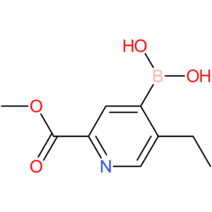 5-ethyl-2-(methoxycarbonyl)pyridine-4-boronic acid