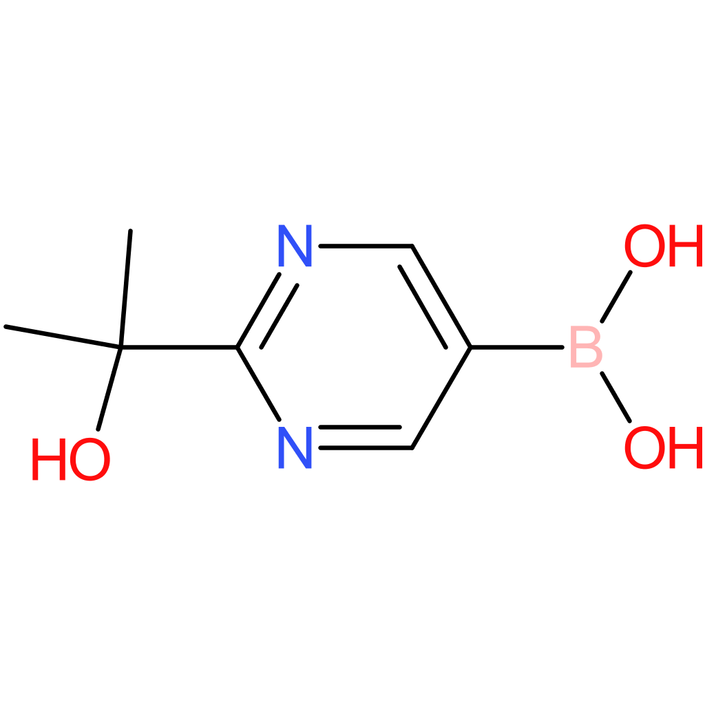 [2-(2-hydroxypropan-2-yl)pyrimidin-5-yl]boronic acid