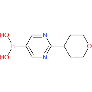 2-(4-tetrahydropyranyl)pyrimidine-5-boronic acid