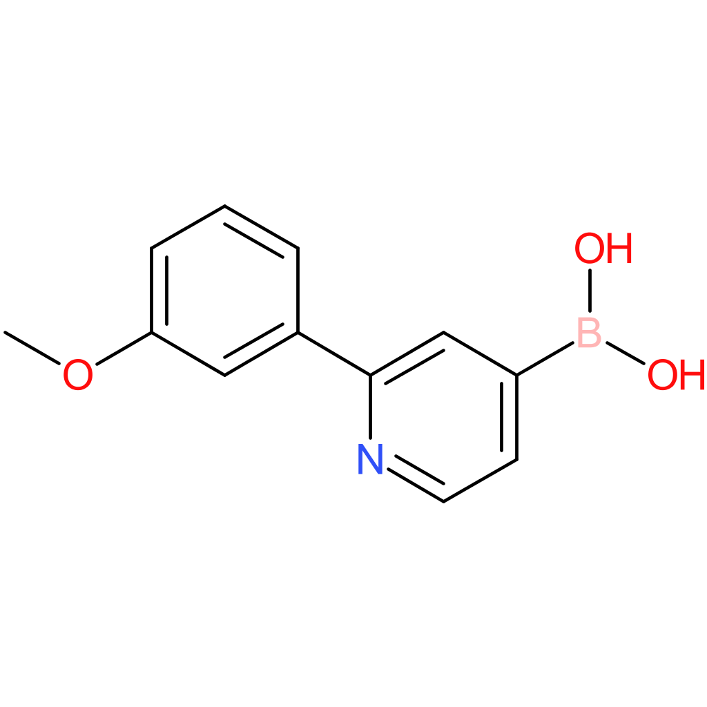 2-(3-methoxyphenyl)pyridine-4-boronic acid
