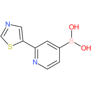 2-(thiazol-5-yl)pyridine-4-boronic acid