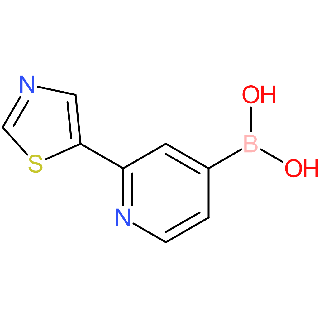2-(thiazol-5-yl)pyridine-4-boronic acid