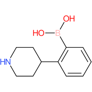 2-(piperidin-4-yl)phenylboronic acid