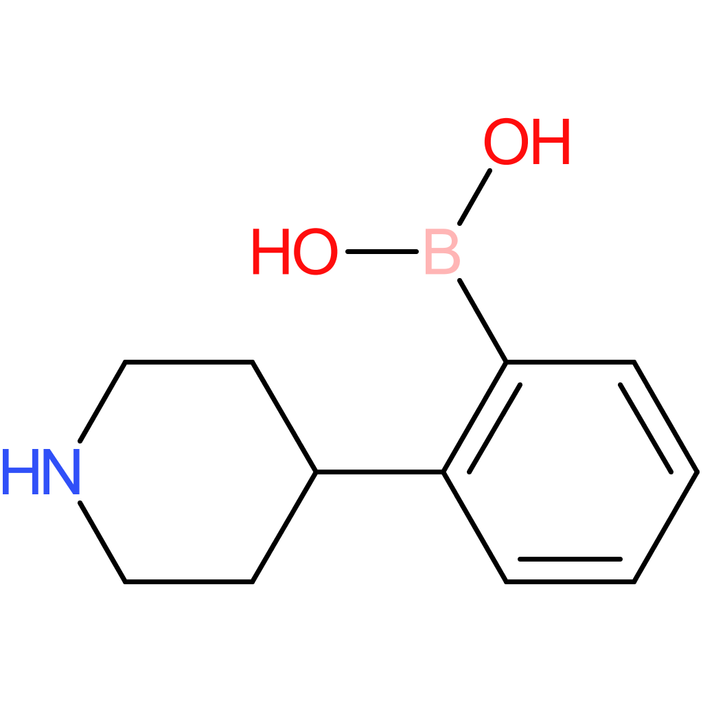 2-(piperidin-4-yl)phenylboronic acid