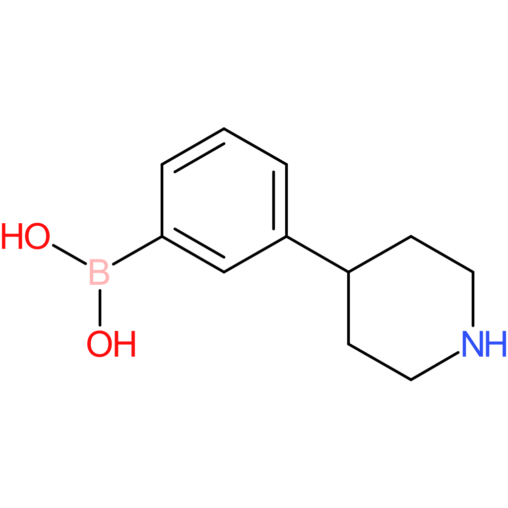 3-(piperidin-4-yl)phenylboronic acid
